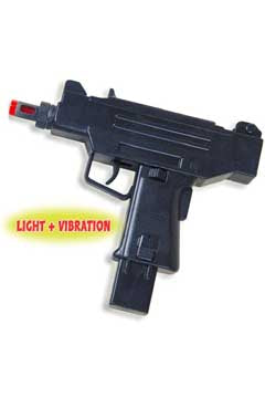 UZI mit Licht & Sound ca 20 cm Länge