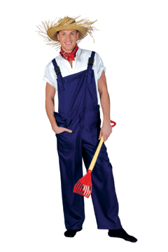 Latzhose blau S M L XL