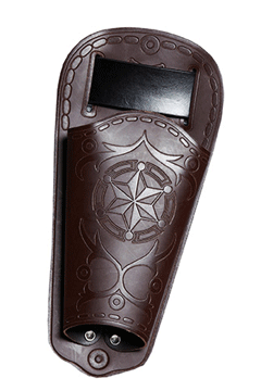 Cowboytasche lose braun