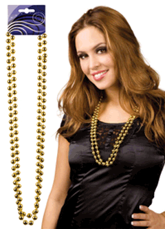 Perlen - Halsketten gold