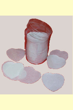 Herzen Box Konfetti weiß 100gr