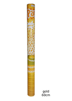 Konfetti Rohr 60 cm gold