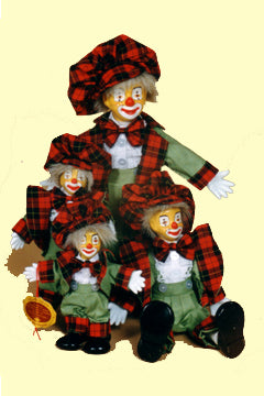 Clown 18 cm Porzellan