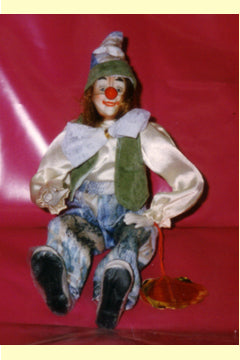 Clown CARMEN Porzelan