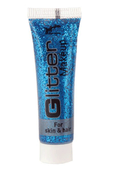 Action-Gel Glitter 20ml blau