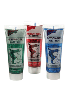 Action-Gel Glitter 20ml gelb-iris