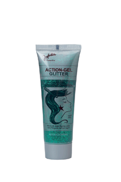 Action-Gel Glitter 50ml grün