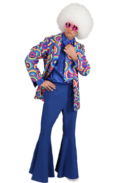 Anzug Crazy blau (Jacke,Hose) A