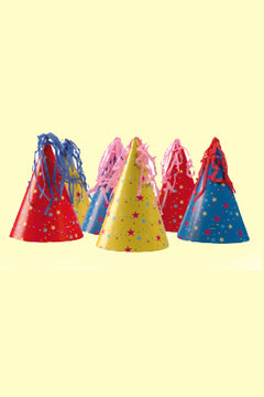 Papier Hütchen 6 Stück im Beutel