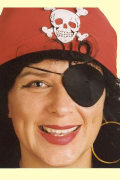 Augenklappe Satin
