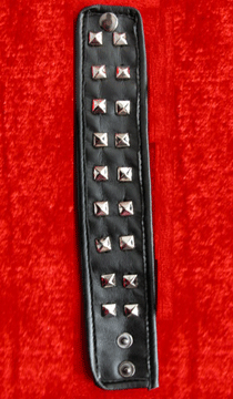 Armband Punk Nieten 2-REIHIG