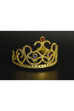 DIADEM (PRINZESSIN) MIT JUWELE Gold