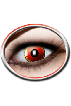 demonic red (1 Jahreslinsen) Diameter 14,5mm