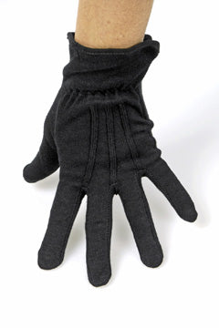 DAMEN - BAUMWOLLHANDSCHUH SCHWARZ