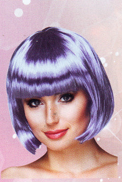 Cabaret Perücke lilac