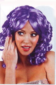 Cocktail Perücke purple