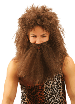 Caveman mit Bart schwer entflammbar