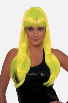 Bobline de luxe neon-gelb