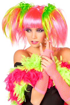 Dewi neon pink