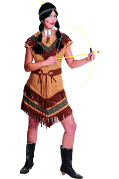 Indianerin Cheyenne (Kleid,Gürtel) 36 N48