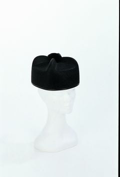 Bonnet Priesterhut schwarz