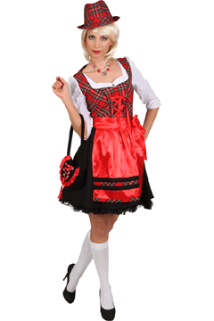 Dirndl Vroni Kleid mit Schürze 38