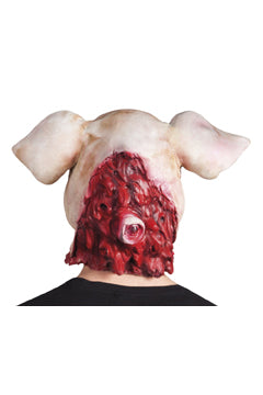 blutiges Schwein Maske Latex