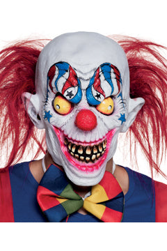 Creepy Clown Latex Maske