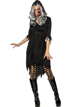 Black Dress (Kleid,m.Kapuze) A