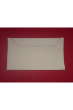 Comitee-Mützen-Tasche beige Lederimitat