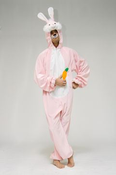 Bunny rosa Overall 46 + 50 + 54 + 58