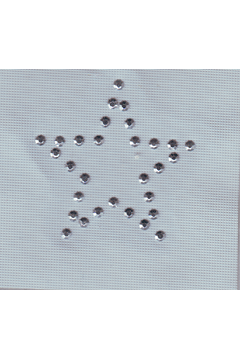Hot Fix Motiv Stern 4,5x4,5cm