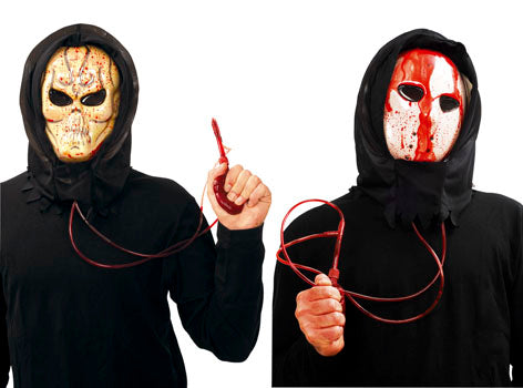 Blutende Maske