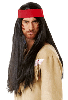 Indianer Perücke