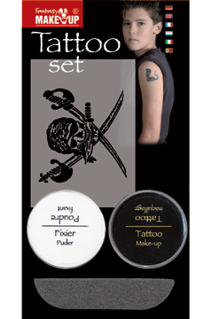 Tattoo Set (Toten mit Säbel)