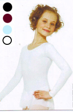 Body weiß lang Arm (Polyamide micro104