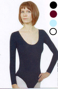 Body schwarz lang Arm (Polyamide micro) mit Futter 40