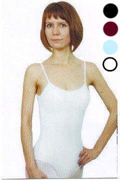 Body weiß spagetti Träger(Cotton,Lycra,with lining) 34