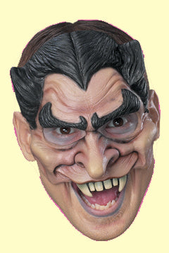 Halbmaske Dracula Gummimaske