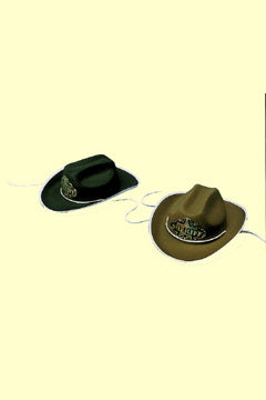 Cowboy-Hut Sheriff Kinder 2 versch