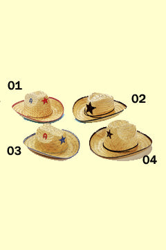 Cowboy-Kinder-Stroh-Hut