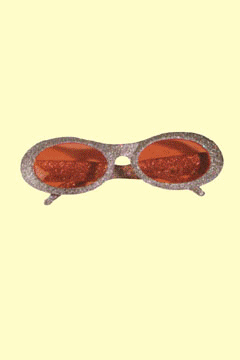 Brille (Crazy) 3 verschiedene Farben