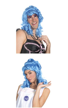 Drag Queen blau
