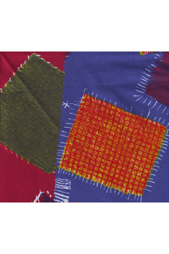 Baumwolle Patchwork Flicken rot