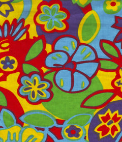 Baumwolle Flower Power 140br 100% Baumwolle